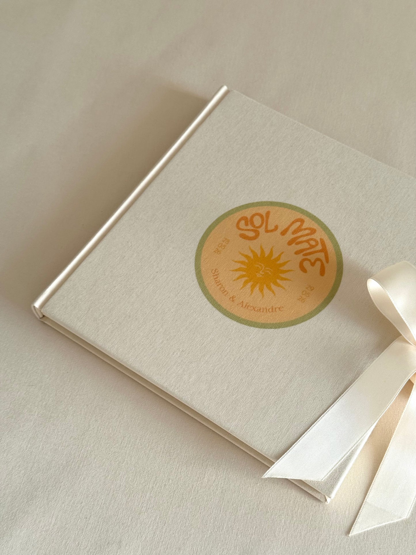 Livre d'or de mariage (avec couverture imprimée)